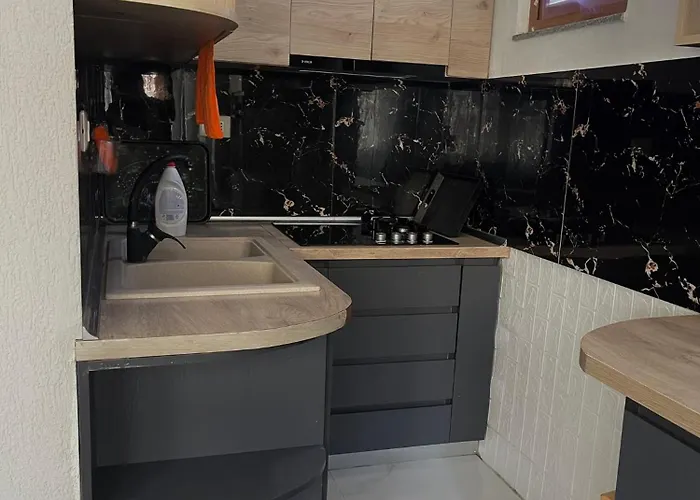 公寓 Shkodra City Apartment